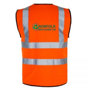 MPH Norfolk Recycling Hi vis vest